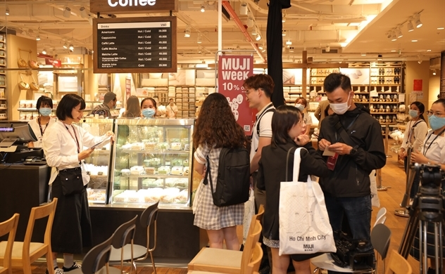 japanese retailer muji opens biggest outlet in southeast asia ho chi minh city